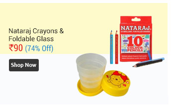 Nataraj Crayons with Foldable Glass (TopSeller)  