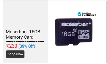 Moserbaer 16GB microSDHC Class 10 48MB/s Memory Card  