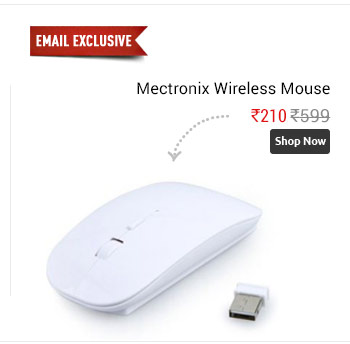 Mectronix Wireless Mouse - White  