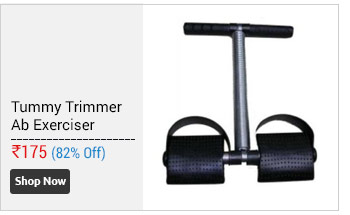 Tummy Trimmer Ab Exerciser (Black)  