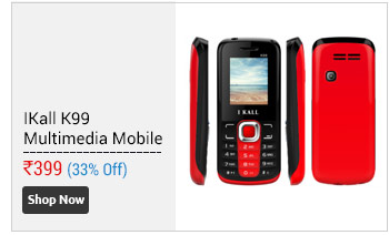 IKall K99 Multimedia Mobile with Manufacturer Warranty (Black-Red)  