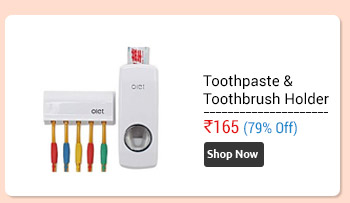 Automatic Toothpaste Dispenser with Detachable Toothbrush Holder  