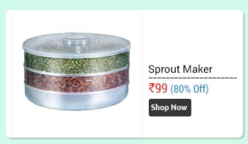 Healthy Sprout Maker With 3 Compartments  