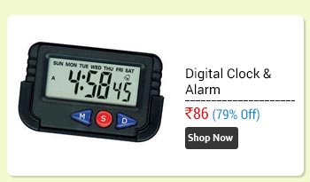 Digital Clock & Alarm  