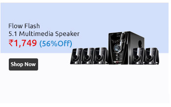 Flow Flash 5.1 Multimedia Speaker Home Theater System with FM  