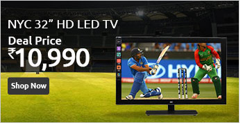 NYC  FHD3200 MV (32 inches) HD Ready LED TV - With 1 year Additional Warranty