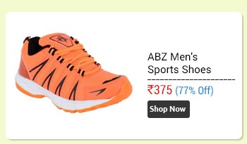 ABZ Men's Light Orange Sport Shoes                      