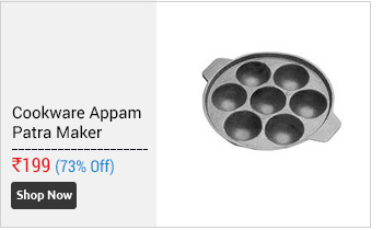Non-stick Cookware Appam Patra Maker (ISI)  