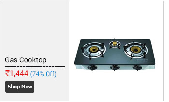 Automatic 3 Burner Gas Cooktop  