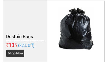 150pcs Disposable Garbage / Dust Bin Bag 19x21 - Black  