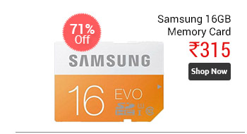 Samsung 16GB EVO Class 10 SDHC up to 48MB/s  
