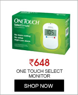 One Touch Select Glucose Monitor with 10 Strips