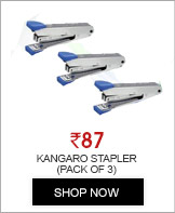 Kangaro Stapler (Hsr)10 (Pack Of 3)