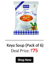 Keya Inst.Soup Tom Yum Veg 10G Ss (Pack of 6)  