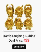 iDeals Laughing Buddha Sign (Set Of 6)  