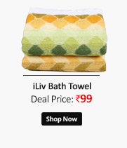 iLiv Bath Towel 1 Pc