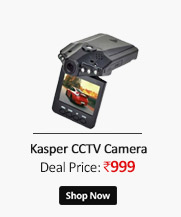 Kasper Wireless CCTV Camera and Car DVR with 2.5 LCD screen and Night Vision  