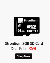 Strontium 8GB MicroSD Memory Card Class-6  