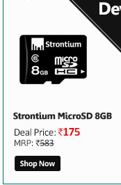 Strontium 8GB MicroSD Memory Card Class-6  