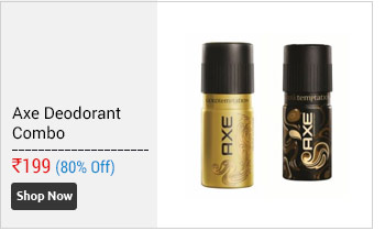 Axe Deodorant Combo Pack (Dark Temptation + Gold Temptation) 150ml  