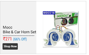 Mocc Horn Bike & Car Horn Set Imported With 18 Tunes  