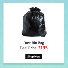 150pcs Disposable Garbage / Dust Bin Bag 19x21 - Black                                                             