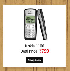 Nokia 1100 - (6 Months Gadgetwood Warranty)                      