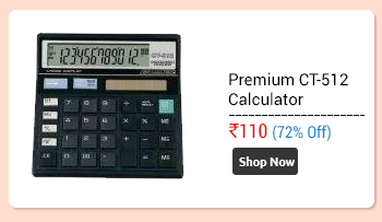 Premium CT-512 Electronic Calculator