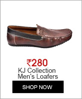 KJ Collection Voguish Trendy Brown Colored Men's Loafers