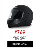 Vega Cliff Black Helmet