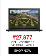 DELL VOSTRO 15 3546 CORE I3-4005U 4TH GEN/4GB/500GB/15.6 INCH/UBUNTU/WITHOUT BAG