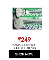 KAMACHI BRANDED 9006-1 Badminton Shuttle Cock 10pcs