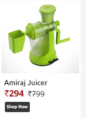 Amiraj Fruit & Vegetable Juicer - Green