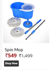Magic Spin Mop Bestrium Plastic Bucket 360 Degree