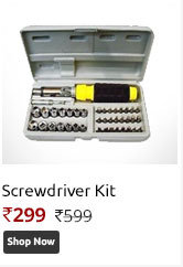 41 Pcs Tool Kit Screwdriver Set - 41PCTK