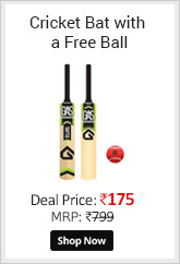 Cricket Bat Gas - FULL SIZE - Tennis Bat - Free Tennis Ball  