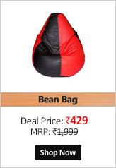Comfort Bean Bag Cover Xxl (Comxxlredblc)  