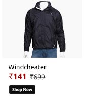 Black Windcheater For Summers  