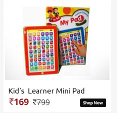 Prasid Mini My Pad English Learner for Kids  