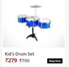 Jazz Drum Set For Kids  