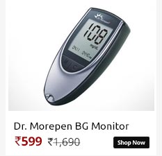 Dr. Morepen BG-03 Monitor with 25 strps  