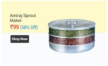 Amiraj Healthy Sprout Maker With 3 Compartments                      