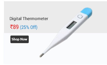 Digital Fever Clinical Thermometer with Glass Cover                      