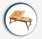 Multipurpose Foldable  Wooden Laptop Table Cum Study Table                                      