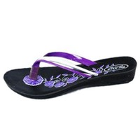 Floral Printed Ladies Flip Flops
