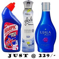 Glade, Ujala & Harpic Combo Packs