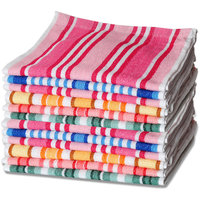 JARS Collections Set of 12 stripes Design hand Towel