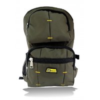 Grevity Green School bag with Laptop compatibility
