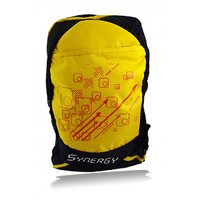 Synergy Yellow Polyester Medium School Backpack with Laptop Compatibility