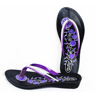 Floral Printed Ladies Flip Flops